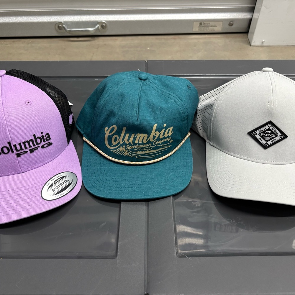 Columbia Hat trio